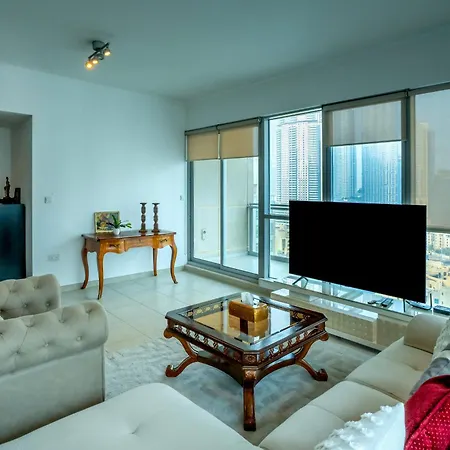 Elegant Apartment Overlooking Dubai Mall Fountain. Exterior photo